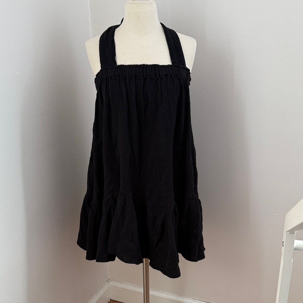 Free People Heart Signal Convertible Mini Dress Black | size XS *SOLD OUT* NWOT